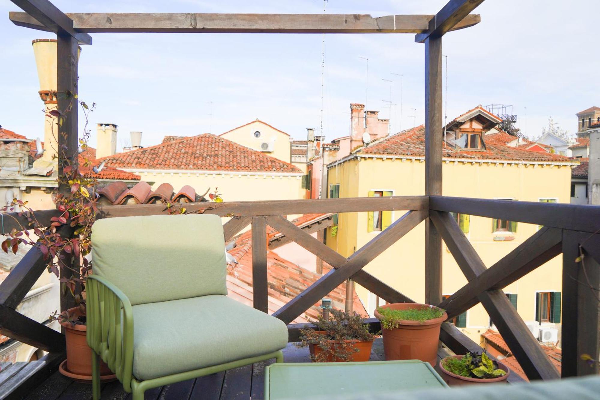 Melusina Roof Terrace Appartement Venetië Buitenkant foto
